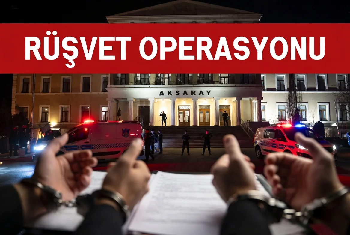 Aksaray Denetimli Serbestlik Müdürlüğü’nde Rüşvet Operasyonu: Müdür ve Şef Dahil 9 Kişi Tutuklandı