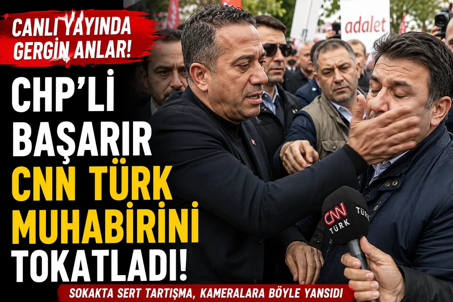 CHP’li Ali Mahir Başarır ile CNN Türk Muhabiri Arasında Gergin Anlar