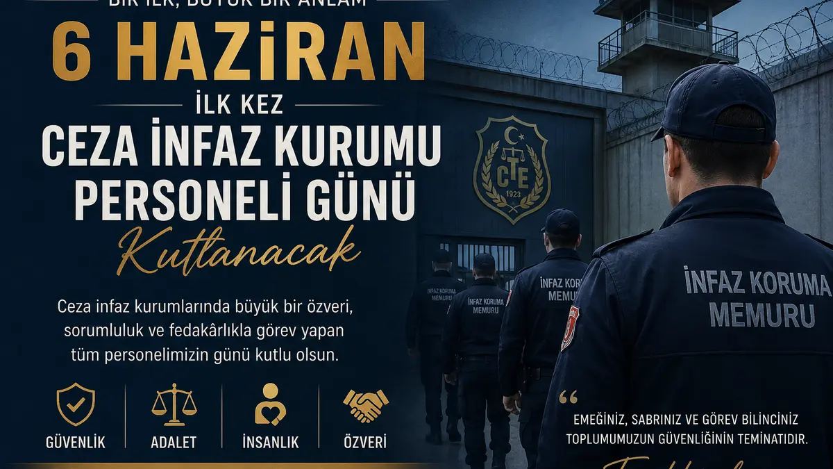 6 Haziran Kutlanacak, Peki Ceza İnfaz Kurumu Personeli Hak Ettiği Değeri Görecek Mi?