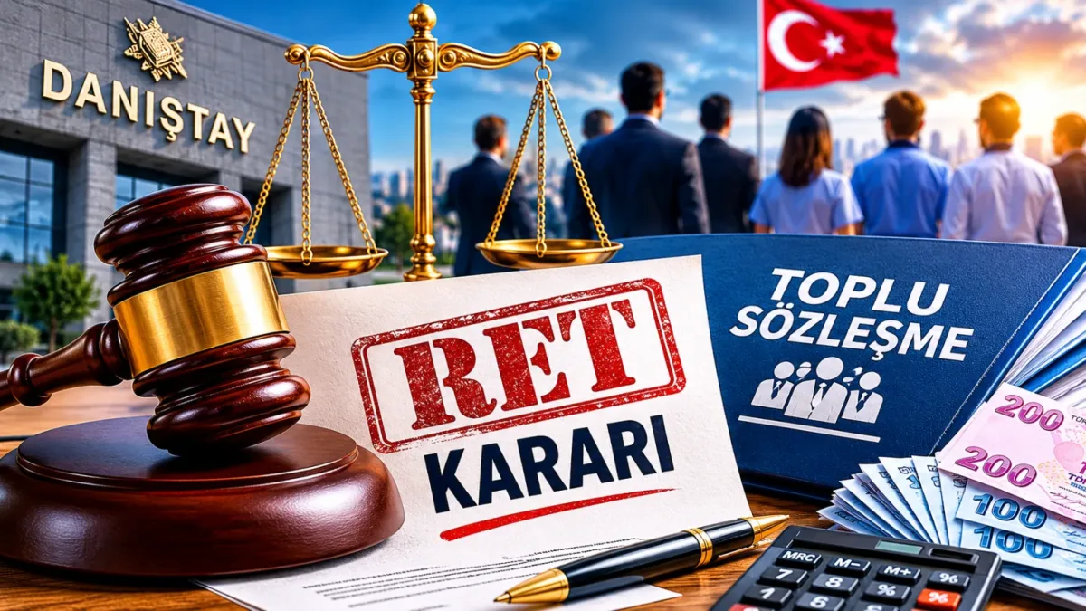 2026-2027 Toplu Sözleşme Zammı İçin Açılan İptal Davasında Ret Kararı
