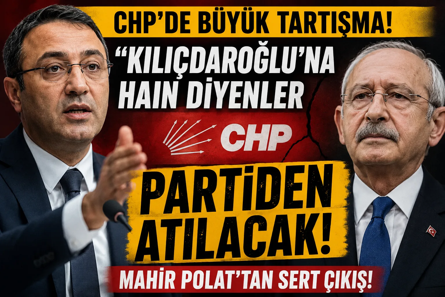“Hain” Sözleri Kriz Yarattı: CHP’de İhraç Sesleri Yükseldi