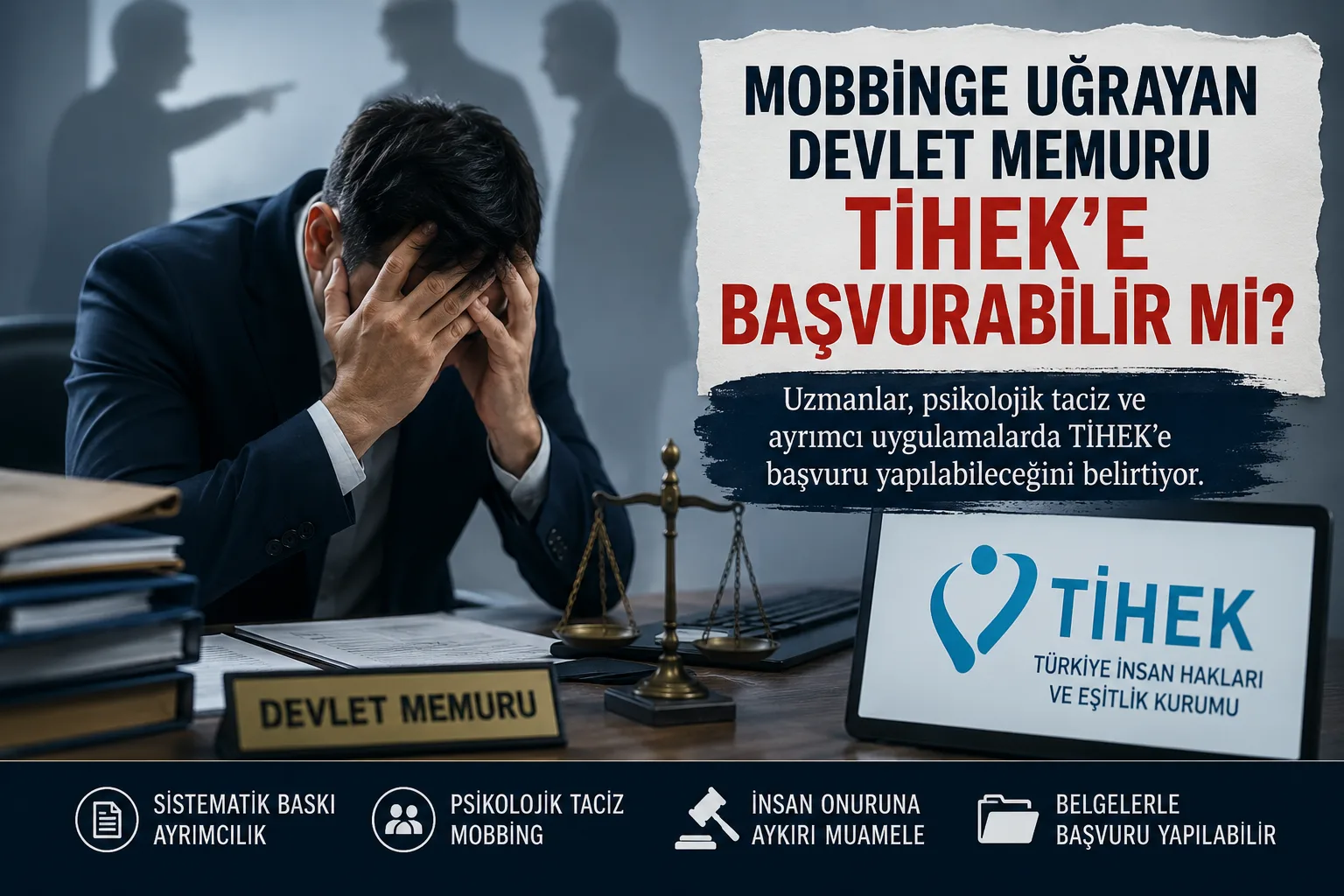 Devlet Memuru Mobbinge Uğrarsa TİHEK’e Başvurabilir Mi?